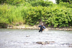 米代川鮎解禁初日-6