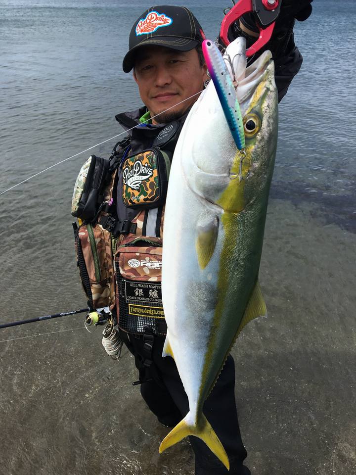 能代市内サーフ シーバス釣果