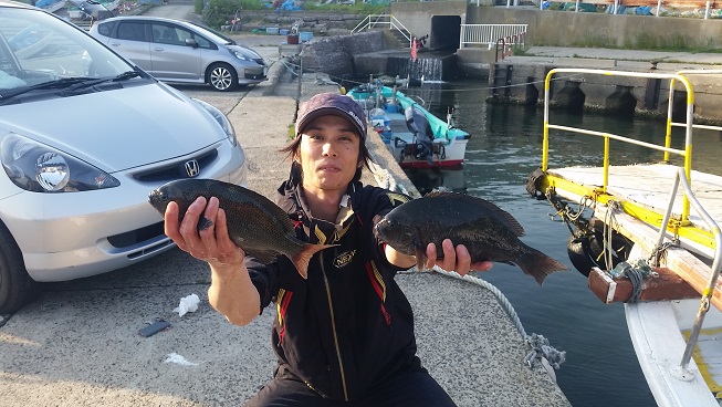 5月21日男鹿市加茂沖磯釣果3