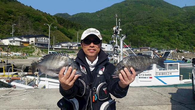 5月20日男鹿市加茂沖磯釣果3