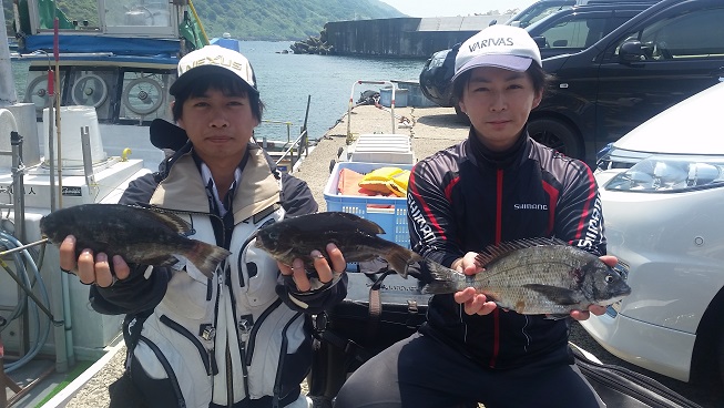 5月21日男鹿市加茂沖磯釣果1