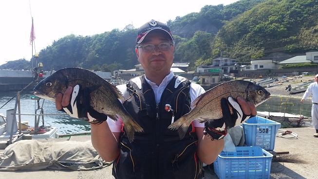 5月21日男鹿市加茂沖磯釣果2