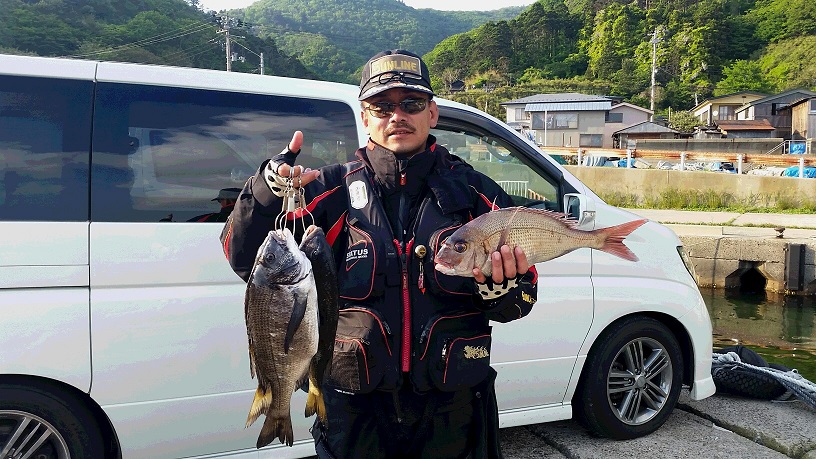 5月25日男鹿市加茂沖磯釣果3