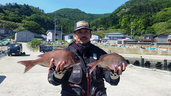 6月14日男鹿市加茂沖磯釣果3
