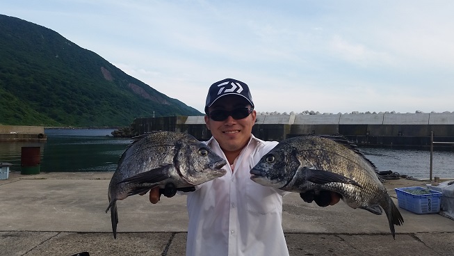 6月18日男鹿市加茂沖磯釣果3