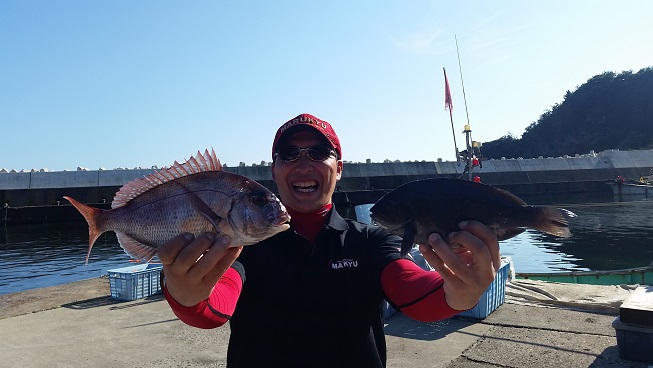 6月17日男鹿市加茂沖磯釣果2