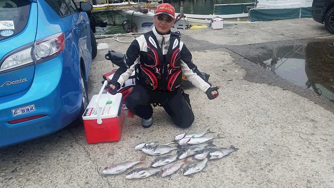 6月1日男鹿市加茂沖磯釣果4