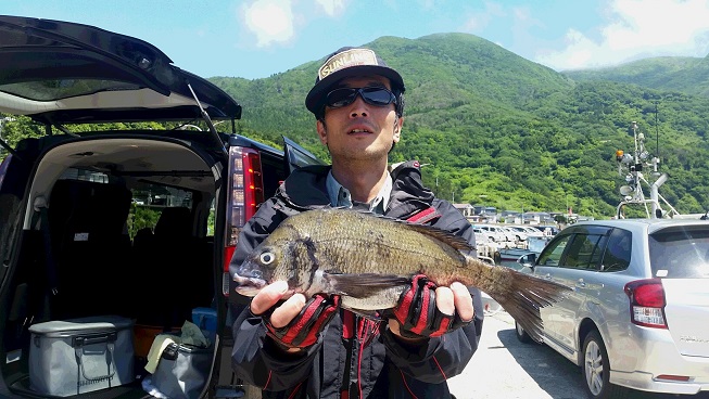 6月14日男鹿市加茂沖磯釣果2