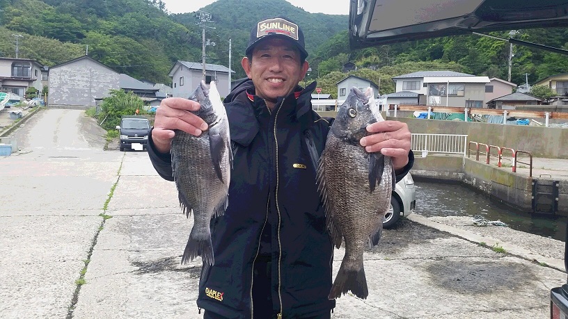 6月12日男鹿市加茂沖磯釣果1