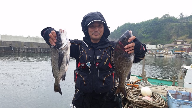 5月30日男鹿市加茂沖磯釣果3