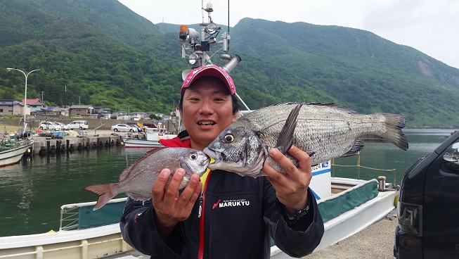 6月1日男鹿市加茂沖磯釣果2