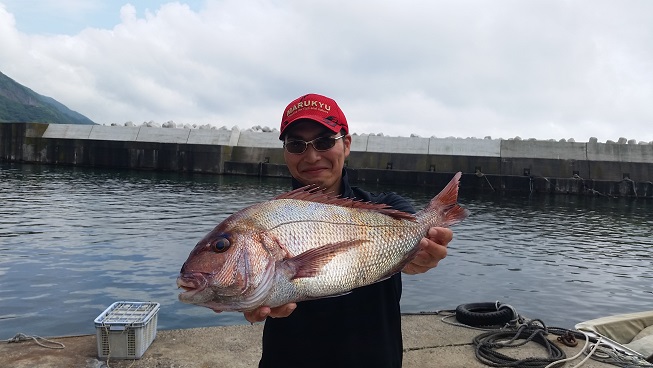 6月23日男鹿市加茂沖磯釣果1