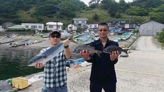 6月23日男鹿市加茂沖磯釣果2