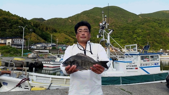 6月28日男鹿市加茂沖磯釣果4