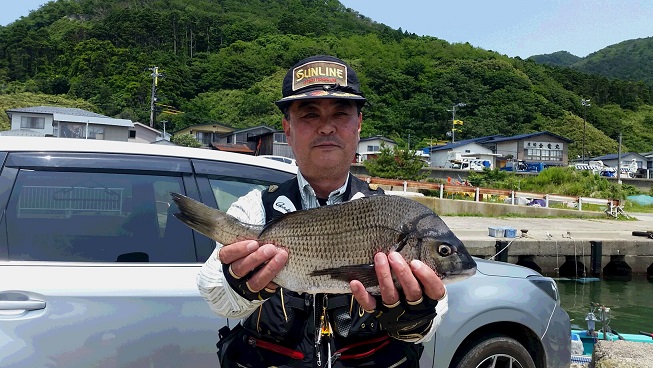 6月28日男鹿市加茂沖磯釣果1