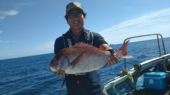 男鹿加茂 政運丸船釣り2