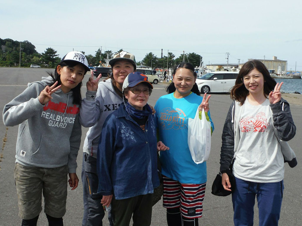 船釣り大会2017-釣りガール